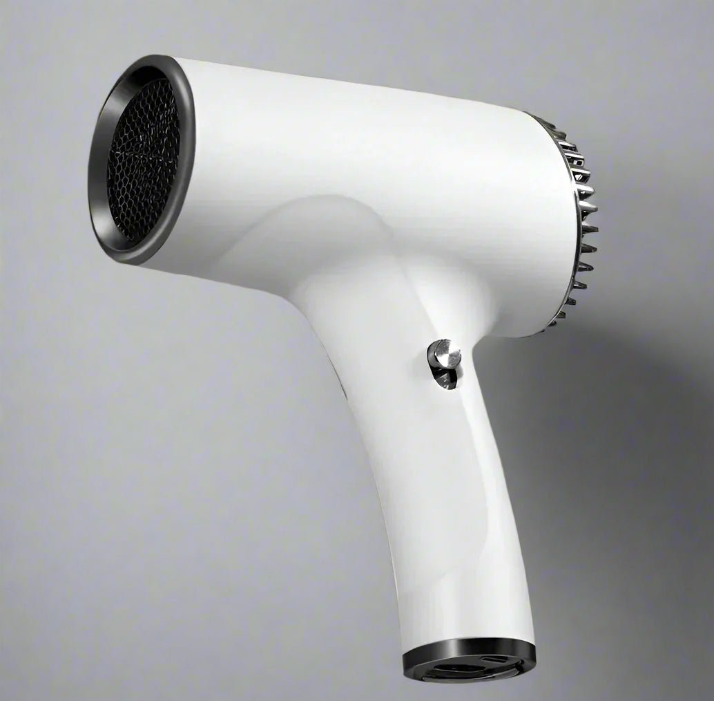 Zentrava AirGlide Pro – Cordless Hair Dryer - White - Zentrava