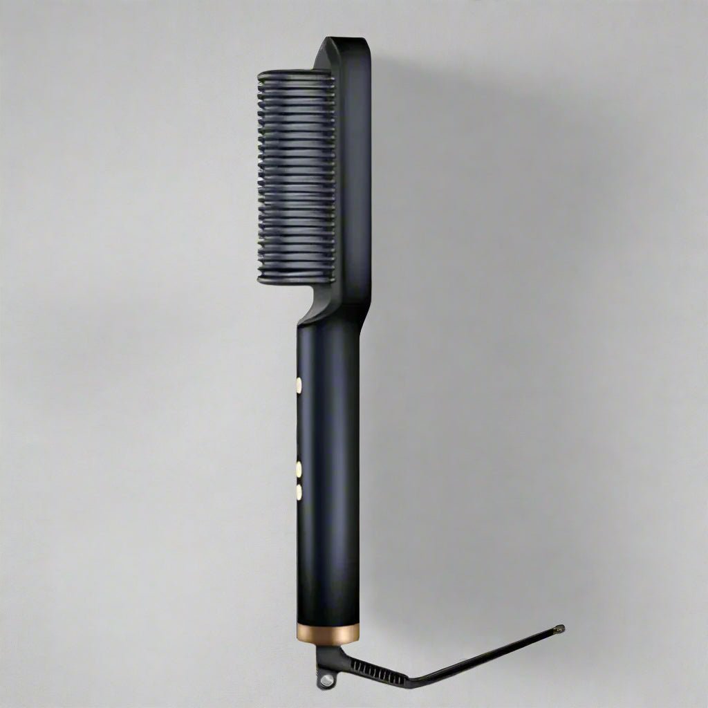 Zentrava GlideSmooth Pro – Straightening Brush Sleek Hair, Effortless Styling - Zentrava
