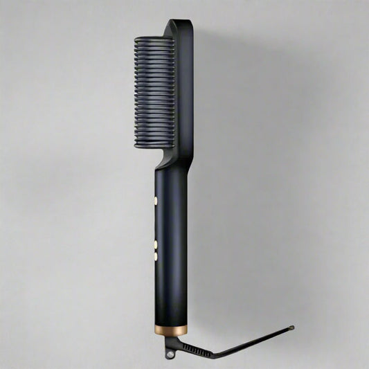 Zentrava GlideSmooth Pro – Straightening Brush Sleek Hair, Effortless Styling - Zentrava