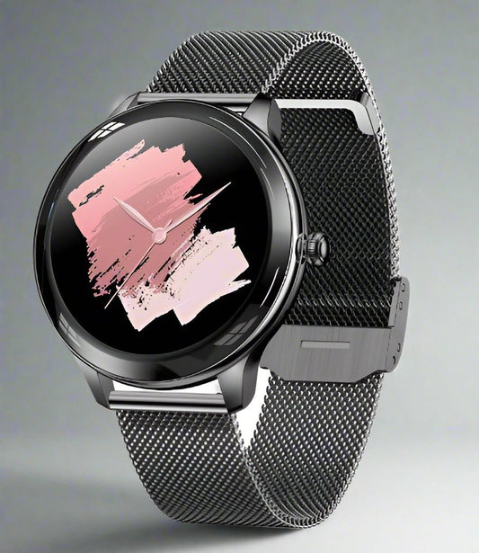 Zentrava ChronoPro V33 Lady Smartwatch - Black Steel - Zentrava