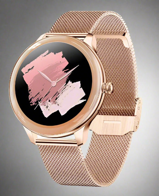 Zentrava ChronoPro V33 Lady Smartwatch - Gold Steel - Zentrava
