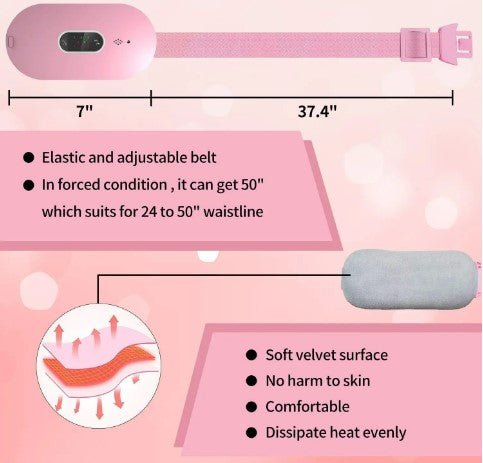 Zentrava ReliefBand – Targeted Massage Therapy - Pink - Zentrava
