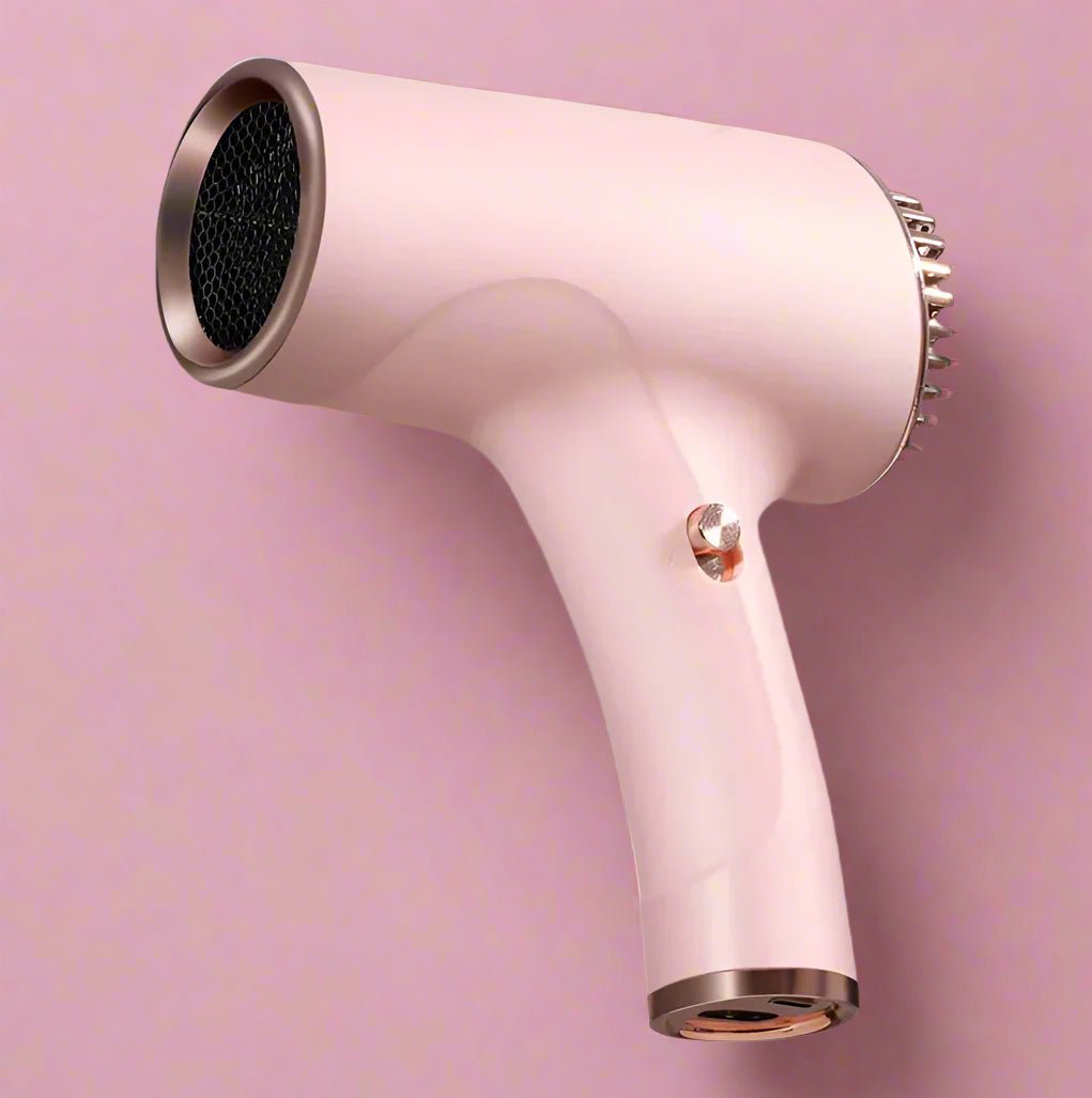Zentrava AirGlide Pro – Cordless Hair Dryer - Pink - Zentrava