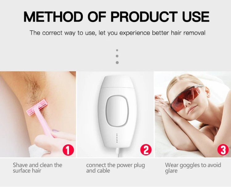 Zentrava PureGlow – Hair Removal Device Pink - Zentrava