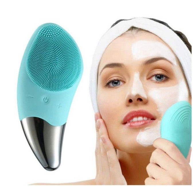 Zentrava GlowSonic – High - Frequency Silicone Facial Cleansing Brush - Zentrava