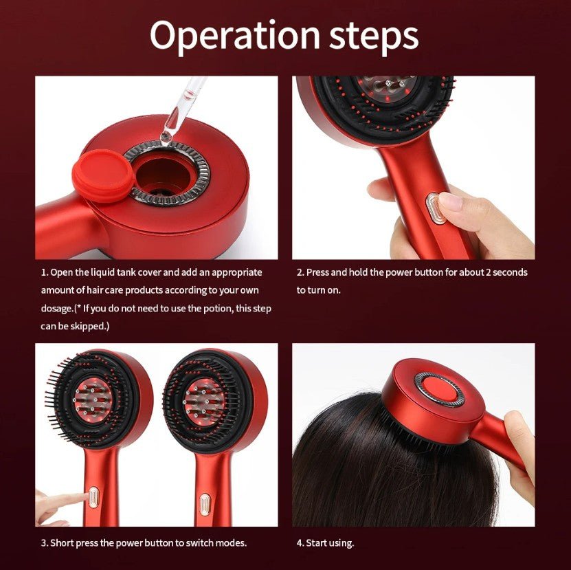 Zentrava Premium™ Brush - Deep Scalp Stimulation - Zentrava